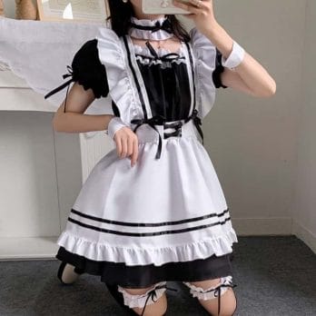 Maid Cosplay kurz Maid Outfit 1