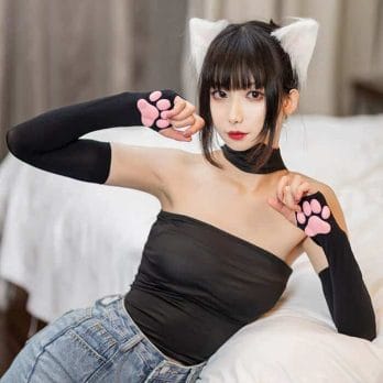 Pfoten Handschuhe Cosplay Cat 4