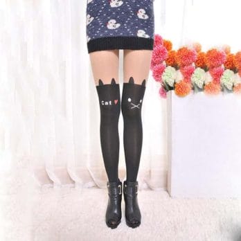 Anime Overknee Socken Sailor cosplay lolita socken Katze Nette mädchen Cartoon engen Leggings Strümpfe 2