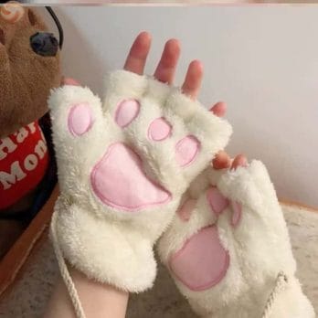 Pfoten Handschuhe Krallen Handschuhe Cosplay Catboy Catgirl 2
